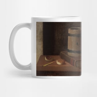 Mug, Book, Biscuits and Match by John Frederick Peto Mug